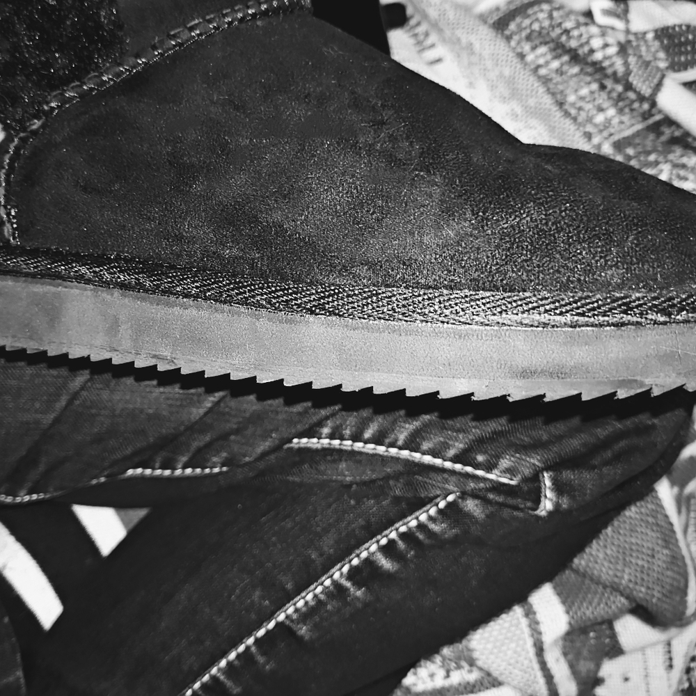 5/$50 EUC Womens Generic Kookaburra Victorian Booties Black Sz. 7.5/8 - Picture 5 of 8